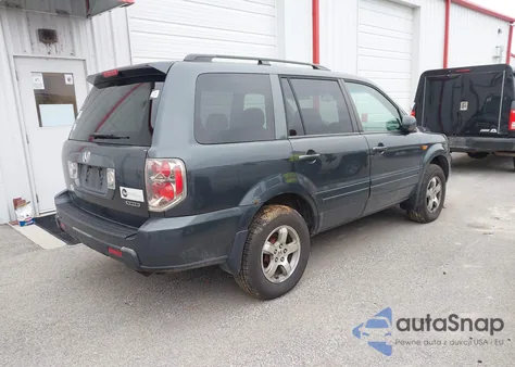 2006 Honda Pilot Ex from USA, damaged, VIN 2HKYF18426H514507